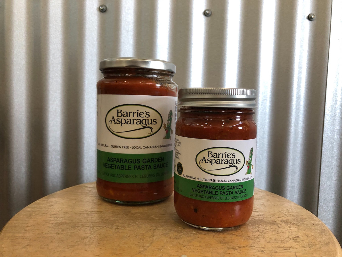 Barrie's Asparagus - Vegetable Pasta Sauce